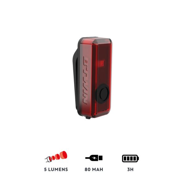 LED USB Rear Bike Light CL 100 - Red Online Hot Sale