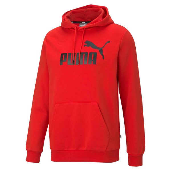 Puma ESS Big Logo Hoodie FL - Red Online Hot Sale