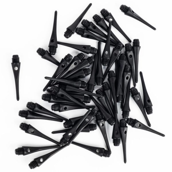 50 Plastic (Soft Tip) Dart Tips - Black Online Hot Sale