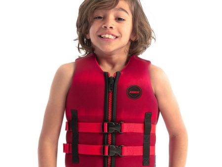 Jobe Neoprene Life Vest Kids Red For Cheap