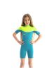 Jobe Boston 2mm Shorty Wetsuit Kids Teal Online Hot Sale