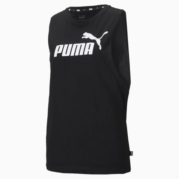 Puma Essential Logo Cut-Off Women s Tank Top Online now