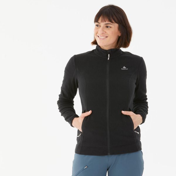 Women s Hiking Fleece Jacket Full Zip - MH 120 Hot on Sale