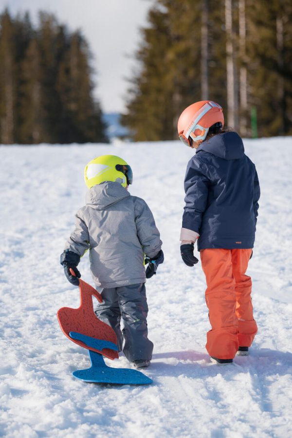 Wedze DVR Funny Slide Snow Shovel Sledge - Orange on Sale