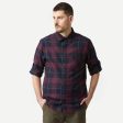 Men s Warm Trekking Travel Shirt - Travel 100 Maroon Online Hot Sale