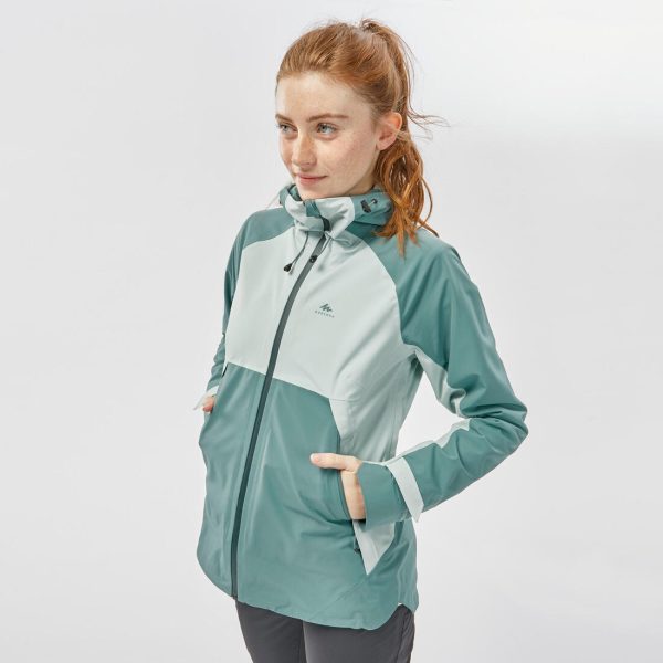 Women s Hiking Jacket Waterproof - MH500 Cheap