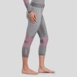 Wedze 900 Women s Ski Base Layer Bottom - Grey Pink Online