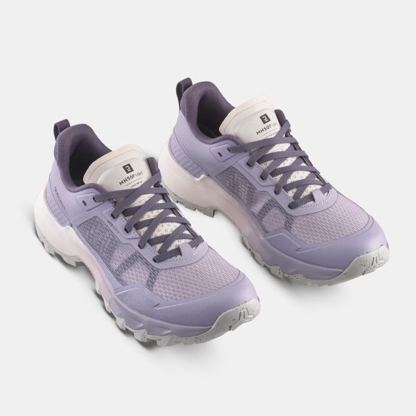 Quechua MH500 Light Women’s Hiking Shoes - Low - Purple Online Sale