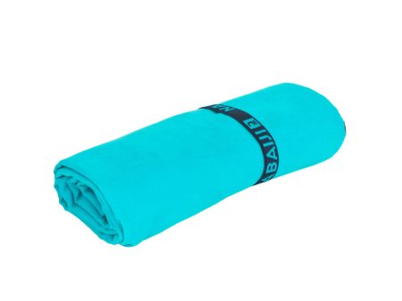 Microfibre Swimming Towel Size L 80 x 130 cm Double-sided Blue Green Hot on Sale