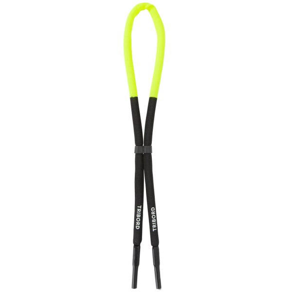 Adult Sailing Floating Cord Retainer - Black Yellow Discount