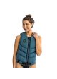 Jobe Fragment Life Vest Women Denim Blue Fashion