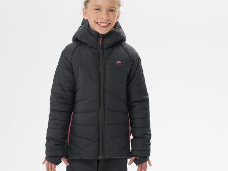 Kid s Padded Hiking Jacket Hybrid Age 7-15 - Dark Grey Online now