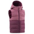 Kid s Hiking Down Jacket Sleeveless Age 2-6 - NH500 Purple on Sale