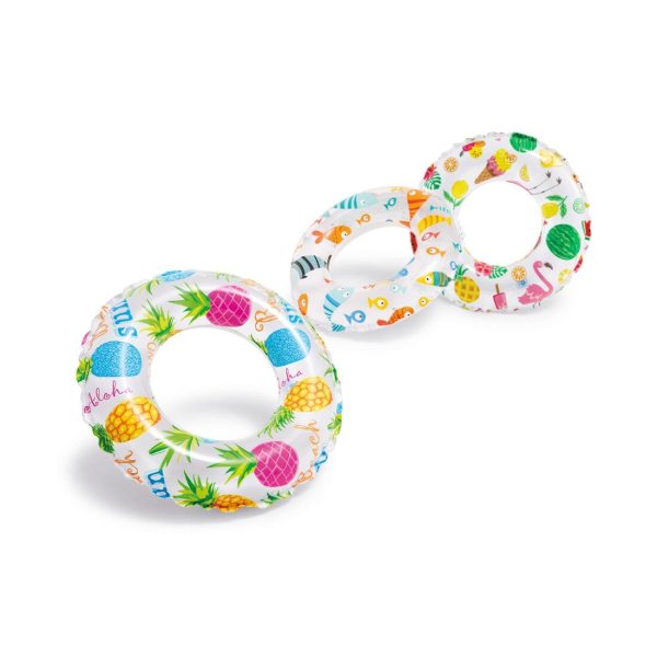 Intex Lively Print Swim Rings Ages 3-6 Online Hot Sale