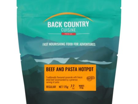 Back Country Cuisine - Beef & Pasta Hotpot - Regular Online Sale