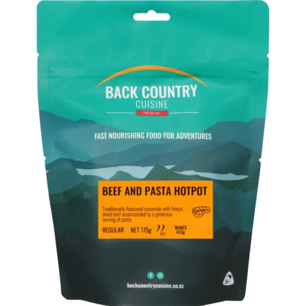 Back Country Cuisine - Beef & Pasta Hotpot - Regular Online Sale