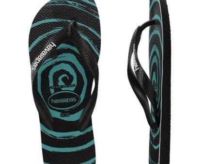 Havaianas Kid s Flip Flops Top Print Whirl - Black Sale