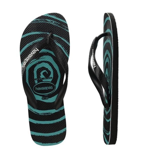 Havaianas Kid s Flip Flops Top Print Whirl - Black Sale