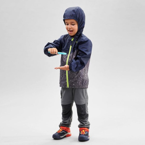 Kid s Hiking Jacket Waterproof Ages 2-6 - MH 150 Fashion