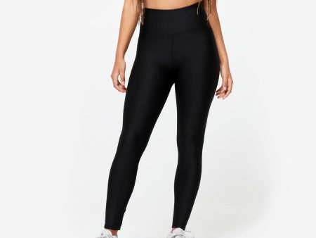 Women s High-Waisted Cardio Fitness Leggings - Black Online Sale