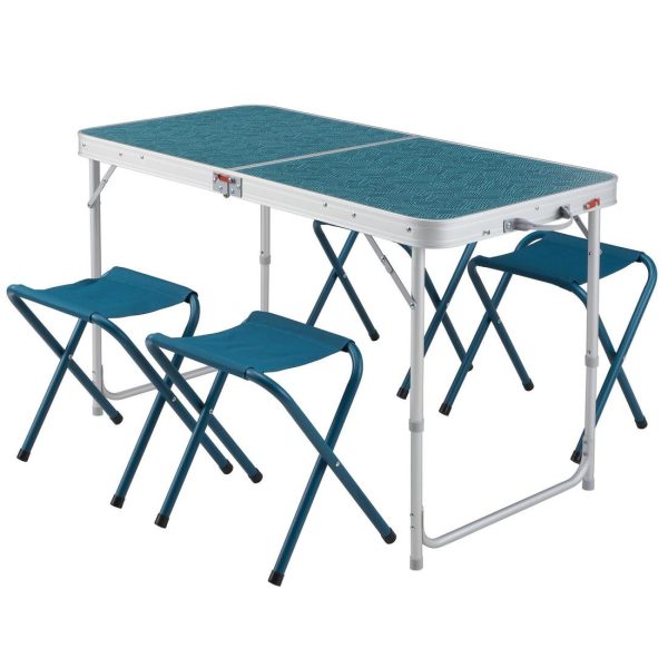 Folding Camping Table - 4 Seats For Cheap