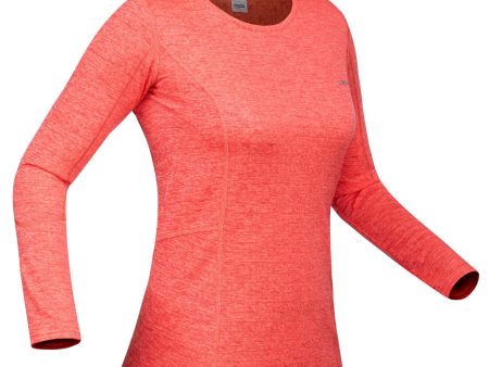 500 Women s Long-Sleeve Base Layer Ski Top For Discount