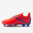 Kipsta Viralto I Easy FG Kid s Soccer Boots - Dry Ground - Rip-tab - Orange Blue Discount