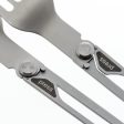 Folding Stainless Steel Hiking & Camping Cutlery - MH 500 Cheap