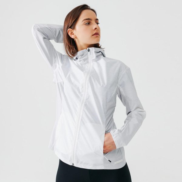 Run Rain Women s Running Jacket - White Discount