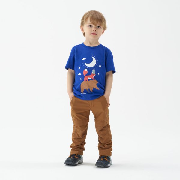 Boy s Hiking T-shirt - MH 100 For Discount