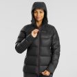 Women’s Mountain Trekking Down Jacket w  Hood -18°C - MT900 For Cheap