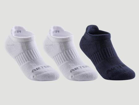 Kid s Tennis Socks Low 3-pack - RS 500 Online now