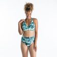 Women s Surfing Swimsuit Crop Top - Ana Fashion