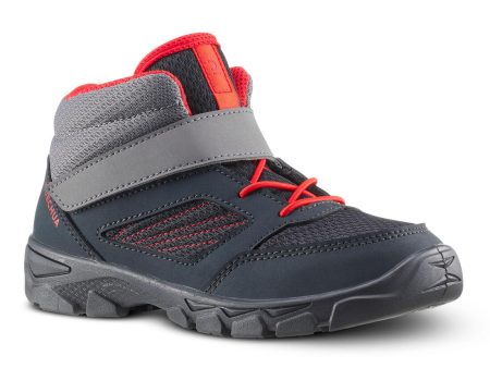 Quechua MH100 Kid s Hiking Shoes - Mid - Rip-tab Online