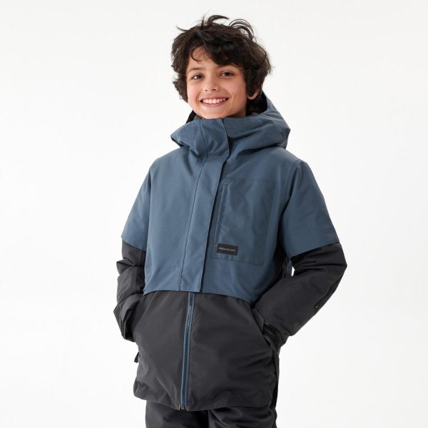 SNB 500 Teen Boy s Snowboard Jacket - Blue Supply