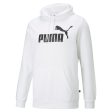 Puma Essentials Big Logo Men s Hoodie - White For Cheap