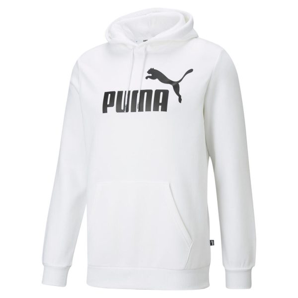 Puma Essentials Big Logo Men s Hoodie - White For Cheap