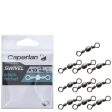 ROLLING FISHING SWIVEL BLACK NICKEL X10 For Discount