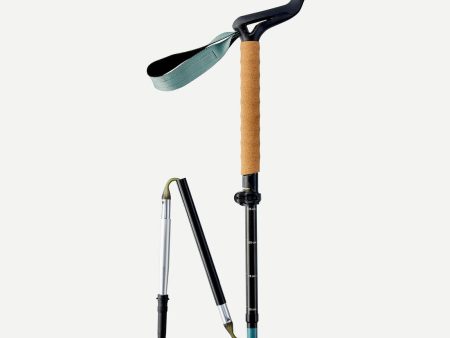 Trekking Pole-Stick Ultra-Compact Ergonomic x1 - MT900 Black Online