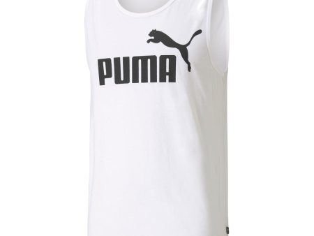 Puma Essentials Men s Tank Top White Online Hot Sale