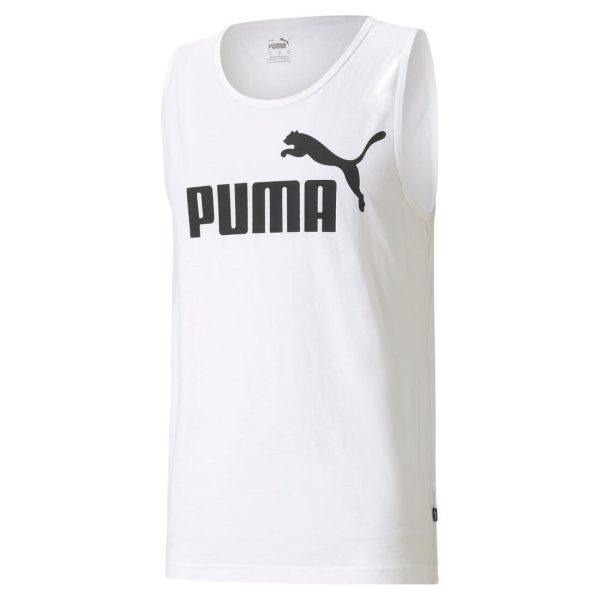 Puma Essentials Men s Tank Top White Online Hot Sale