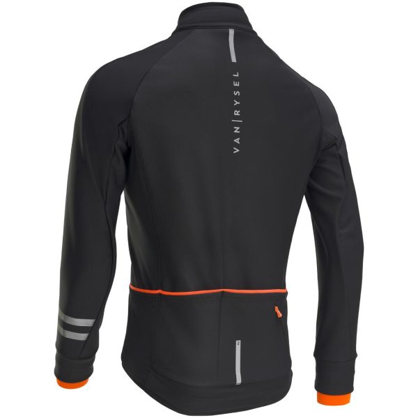 RC500 Men s Cycling Winter Jacket - Black For Cheap