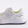 Kid s Tennis Shoes Rip-tab - Essential White Yellow For Cheap