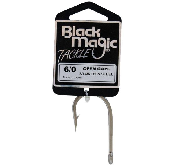 Black Magic Open Gape Game Hook Sale