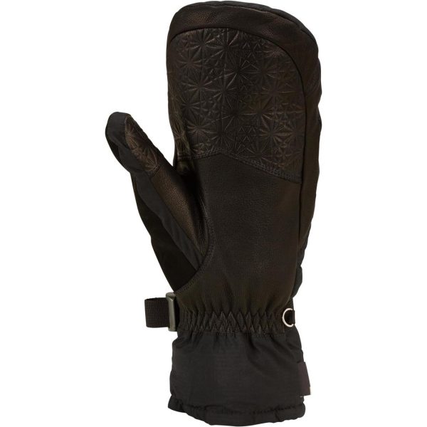 Wedze 500 Adult Downhill Skiing Mittens - Black Online now