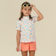 Baby T-shirt Anti-UV Short-sleeved - Flower Print Hot on Sale