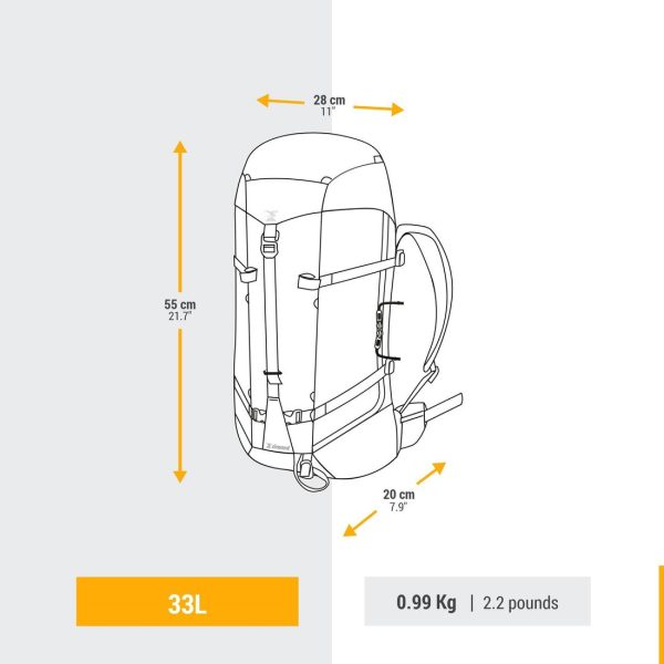 Simond Alpinism Mountaineering Backpack - 33L Fashion