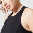 Women s Fitness Fitted Cropped Tank Top Online