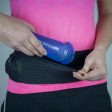 Hydration Flask-carrying Running Belt - Black Hot on Sale