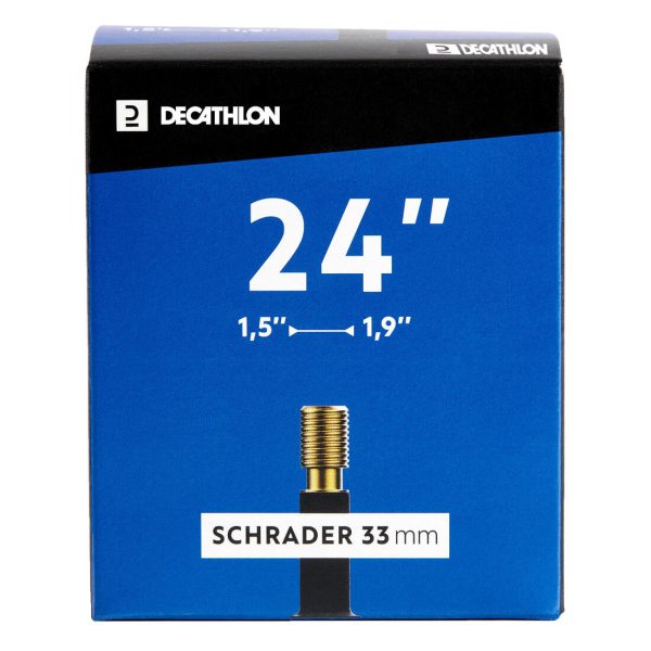 24 x1.5  1.9  Schrader Valve Inner Tube (33mm) For Discount